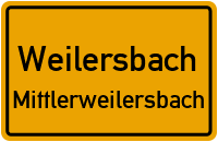 Kirchenweg in WeilersbachMittlerweilersbach