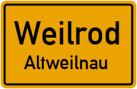 Straßenverzeichnis Weilrod Altweilnau