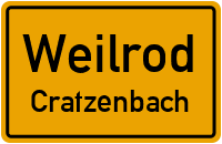 Bergstraße in WeilrodCratzenbach