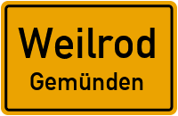 Usinger Straße in WeilrodGemünden