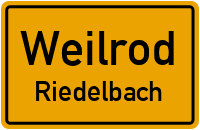 Gartenstraße in WeilrodRiedelbach
