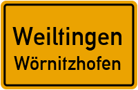 Wörnitzstraße in 91744 Weiltingen (Wörnitzhofen)