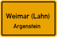 Talstraße in Weimar (Lahn)Argenstein