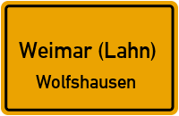 An der Bundesstraße in Weimar (Lahn)Wolfshausen