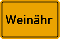 City Sign Weinähr