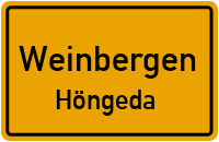 Angerweg in WeinbergenHöngeda