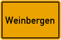 City Sign Weinbergen