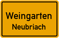 Kurze Straße in WeingartenNeubriach