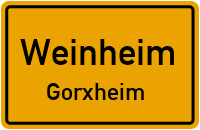 Gorxheimer Talstraße in WeinheimGorxheim