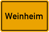 Wo liegt Weinheim?