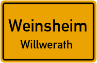 Mühlbachstraße in WeinsheimWillwerath