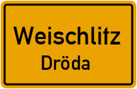 Straße Zur Staumauer in WeischlitzDröda