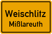 Straßenverzeichnis Weischlitz Mißlareuth