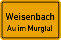 Riedstraße in WeisenbachAu im Murgtal