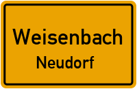 Bergweg in WeisenbachNeudorf