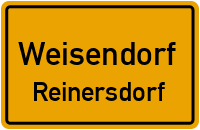 Straßenverzeichnis Weisendorf Reinersdorf
