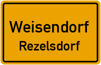 Streitäckerweg in WeisendorfRezelsdorf