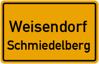 Schmiedelberger Straße in WeisendorfSchmiedelberg