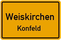 Hindenburgstraße in WeiskirchenKonfeld