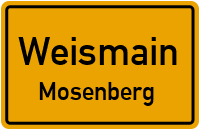 Straßenverzeichnis Weismain Mosenberg