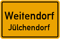 Untere Dorfstraße in WeitendorfJülchendorf