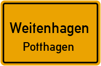 Feldlerchenweg in WeitenhagenPotthagen