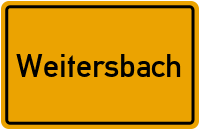Dorfstraße in Weitersbach