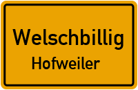 Ringstraße in WelschbilligHofweiler