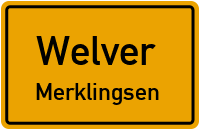Bergstraßer Weg in WelverMerklingsen