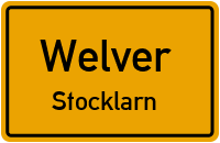 Stocklarner Straße in WelverStocklarn