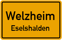 Taubenhofweg in WelzheimEselshalden