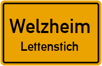 Lettenstich in WelzheimLettenstich