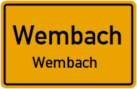 Felsenstraße in WembachWembach