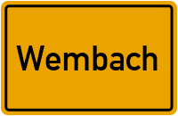 Hauptstraße in Wembach
