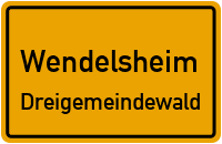 Nieder-Wieser Straße in WendelsheimDreigemeindewald
