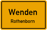 Straßenverzeichnis Wenden Rothenborn