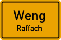 Straßenverzeichnis Weng Raffach