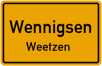 Der Mühlenweg in 30974 Wennigsen (Weetzen)
