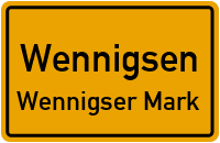 Studentenweg in 30974 Wennigsen (Wennigser Mark)