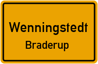 Straßen in Wenningstedt Braderup