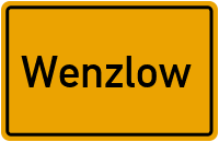 Wenzlower Dorfstraße in Wenzlow