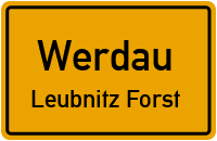 Heckenweg in WerdauLeubnitz Forst