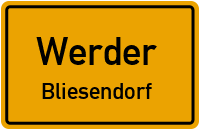 Plötziner Weg in WerderBliesendorf