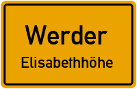 Birkenstraße in WerderElisabethhöhe