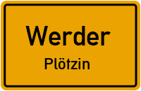 Amselweg in WerderPlötzin