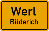 Kunibertstraße in 59457 Werl (Büderich)