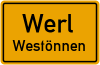 Breite Straße in WerlWestönnen