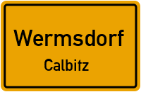 Kötitzer Straße in WermsdorfCalbitz