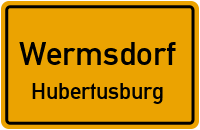 Hubertusburg in WermsdorfHubertusburg