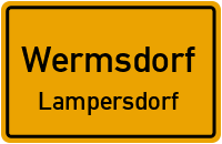 Dorfstraße in WermsdorfLampersdorf